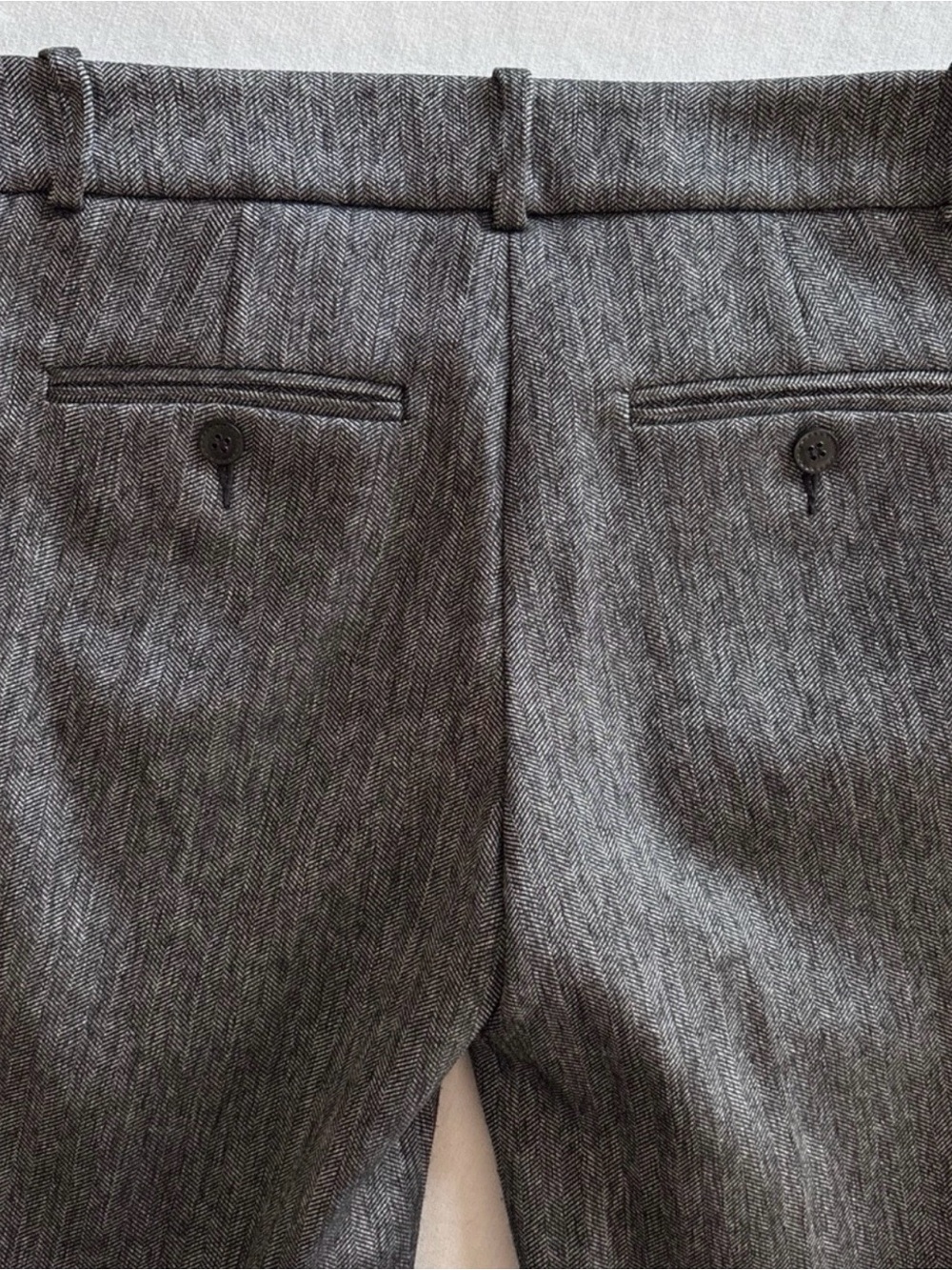 bebe Charcoal Gray Women's Tailored Trousers - Picture 4 of 7